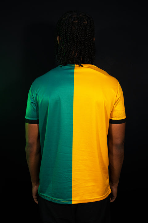 Green & Gold AWAY Shirt 24/25 - Stretford Map