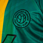 Green & Gold AWAY Shirt 24/25 - Stretford Map