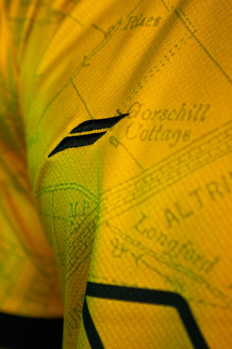 Green & Gold AWAY Shirt 24/25 - Stretford Map